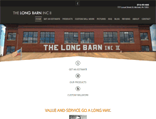 Tablet Screenshot of longbarn2.com